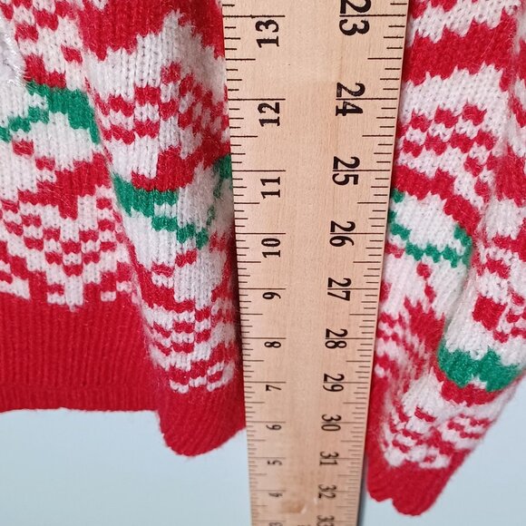 Womens Knit Sweater Size X Large Ugly Christmas Sweater LLama Holiday Festive - Picture 5 of 8